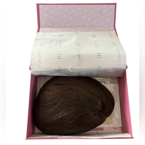 Uniwigs Airy Elegance Lace Top Human Hair Topper With Lace - Picture 6 of 14